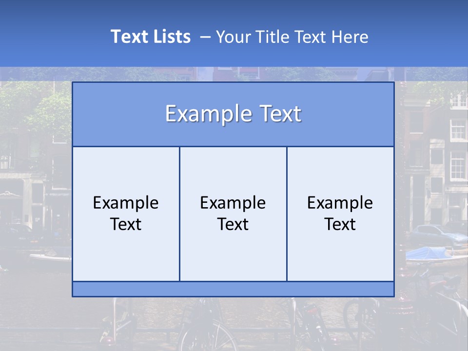Canal Old Classic PowerPoint Template