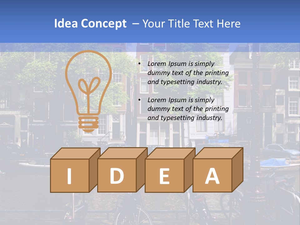 Canal Old Classic PowerPoint Template