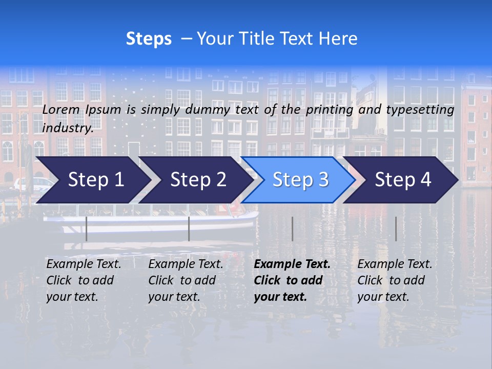 Holland View House PowerPoint Template