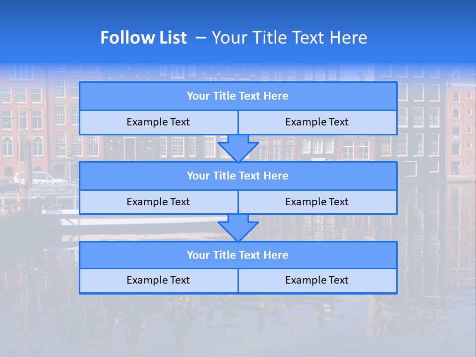 Holland View House PowerPoint Template