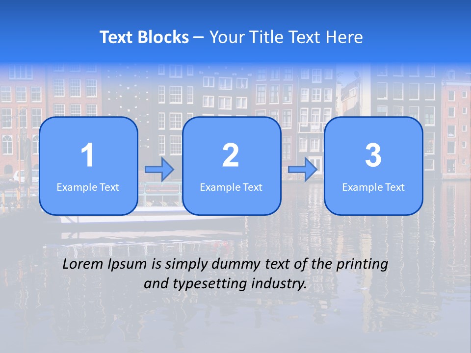 Holland View House PowerPoint Template