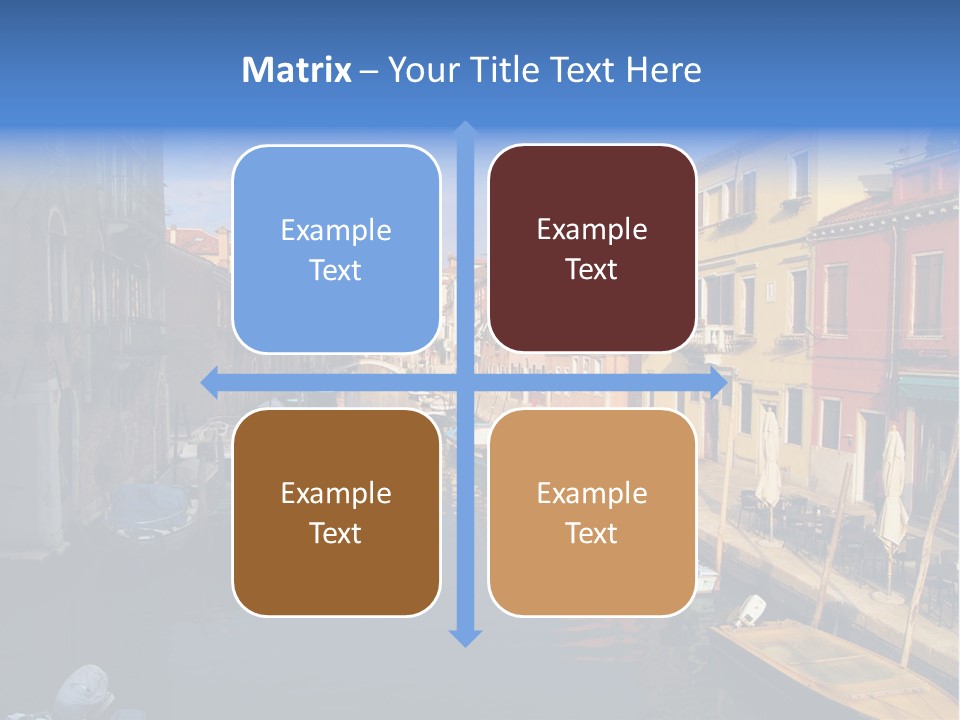 Narrow Colorful European PowerPoint Template