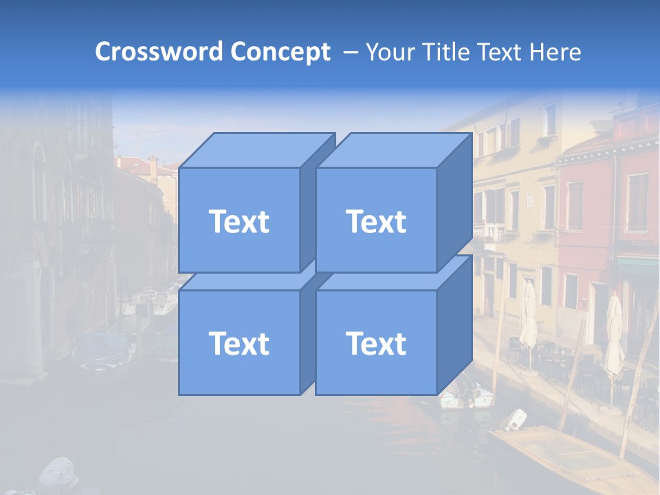 Narrow Colorful European PowerPoint Template
