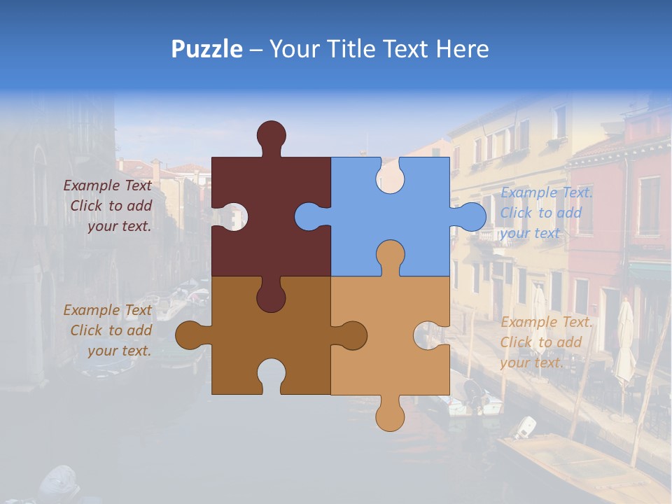 Narrow Colorful European PowerPoint Template