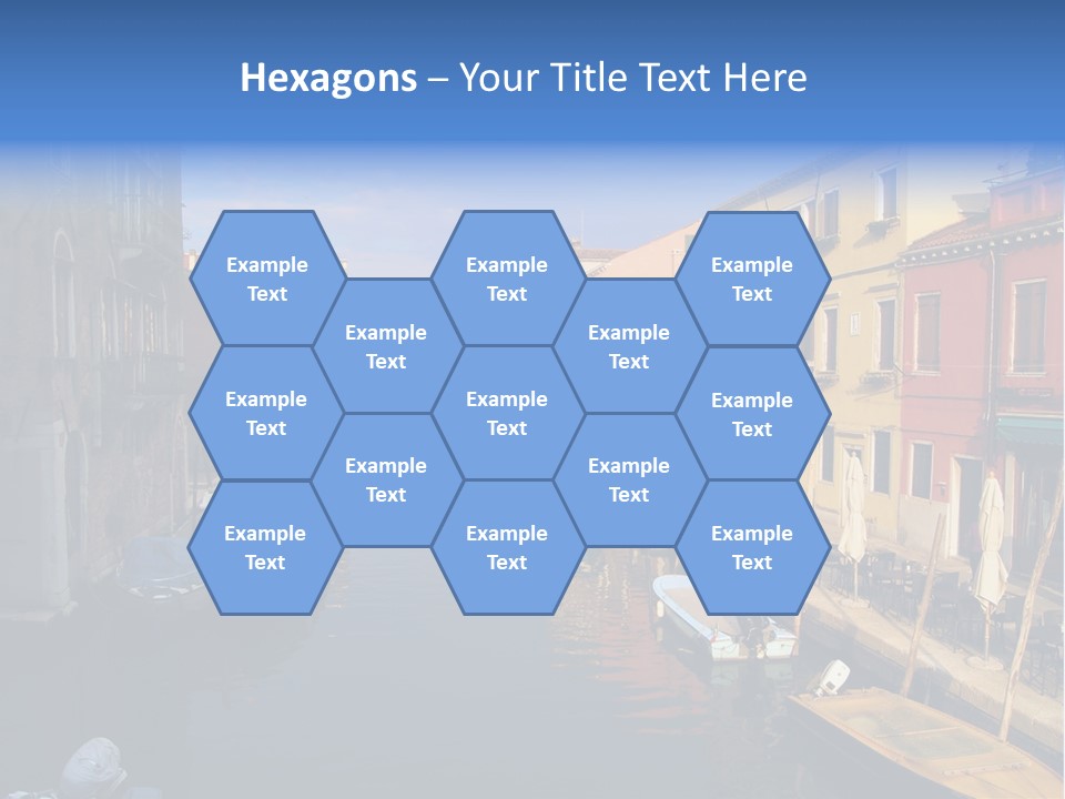 Narrow Colorful European PowerPoint Template