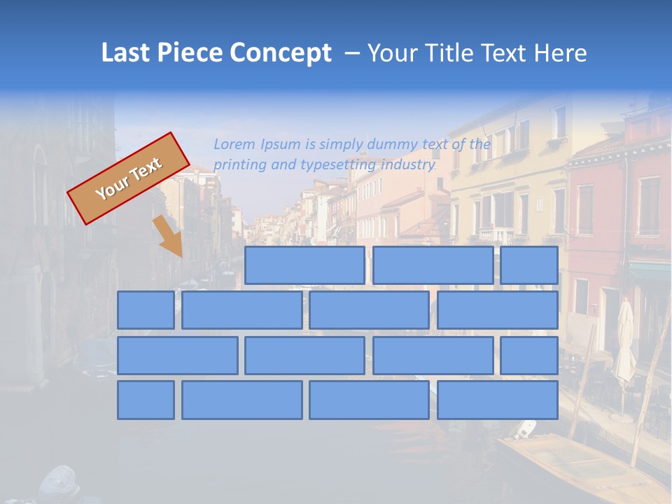 Narrow Colorful European PowerPoint Template
