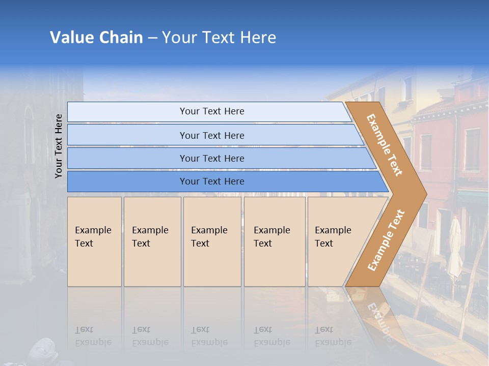 Narrow Colorful European PowerPoint Template