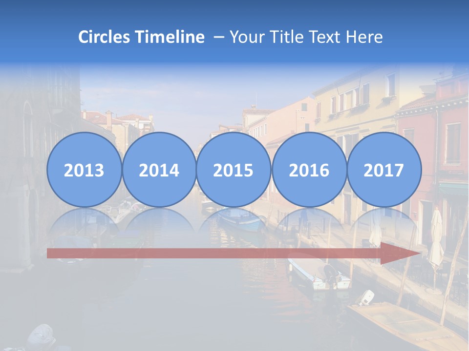 Narrow Colorful European PowerPoint Template