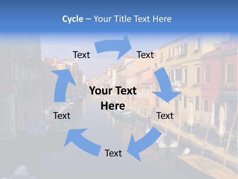Narrow Colorful European PowerPoint Template