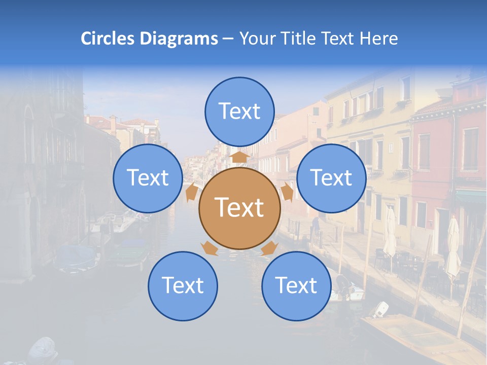 Narrow Colorful European PowerPoint Template