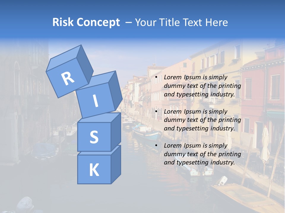 Narrow Colorful European PowerPoint Template