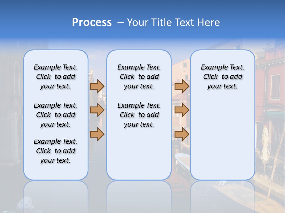 Narrow Colorful European PowerPoint Template