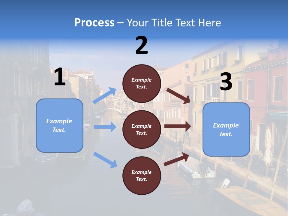 Narrow Colorful European PowerPoint Template