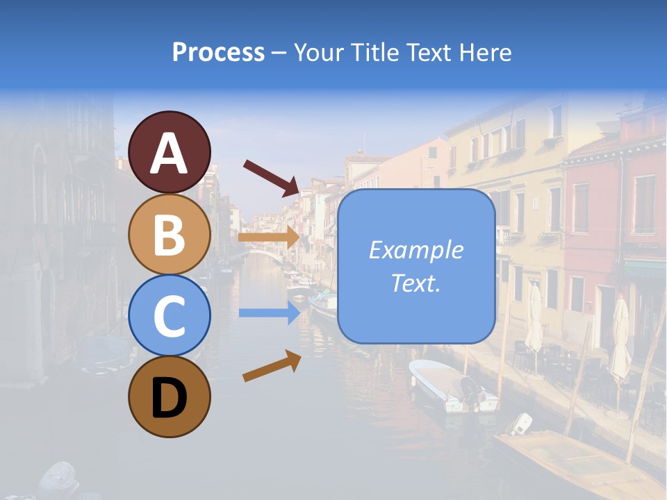 Narrow Colorful European PowerPoint Template