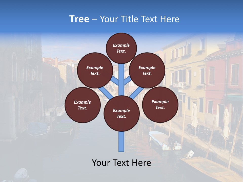 Narrow Colorful European PowerPoint Template