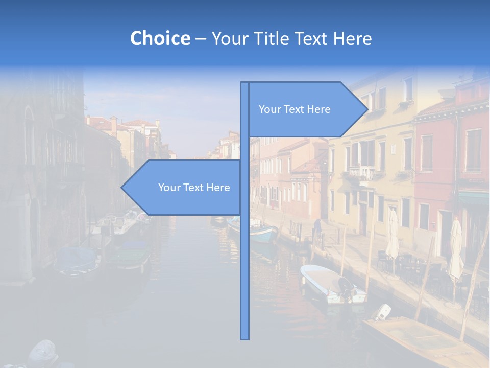 Narrow Colorful European PowerPoint Template