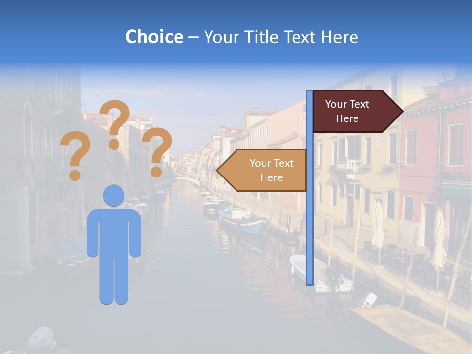 Narrow Colorful European PowerPoint Template