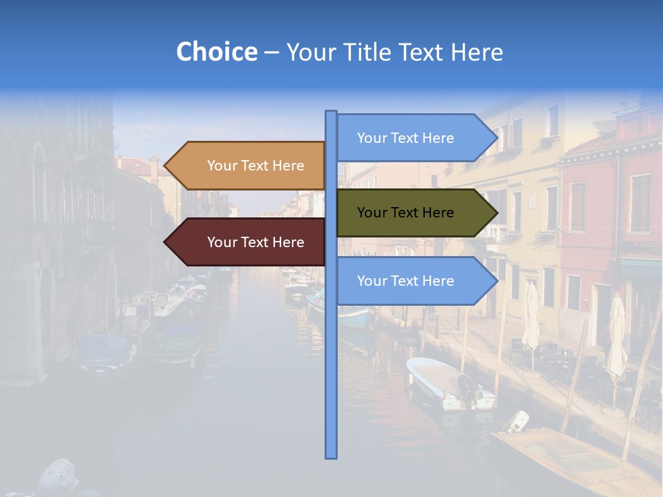 Narrow Colorful European PowerPoint Template