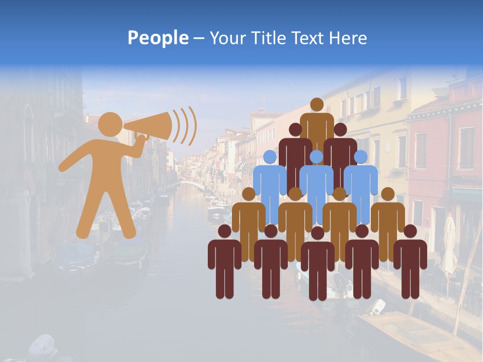 Narrow Colorful European PowerPoint Template