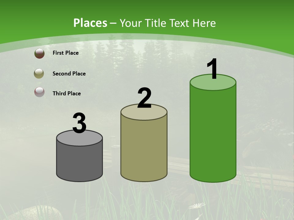 Kolorowy Stokrotka Chmura PowerPoint Template