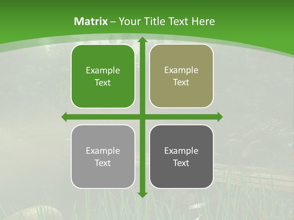 Kolorowy Stokrotka Chmura PowerPoint Template