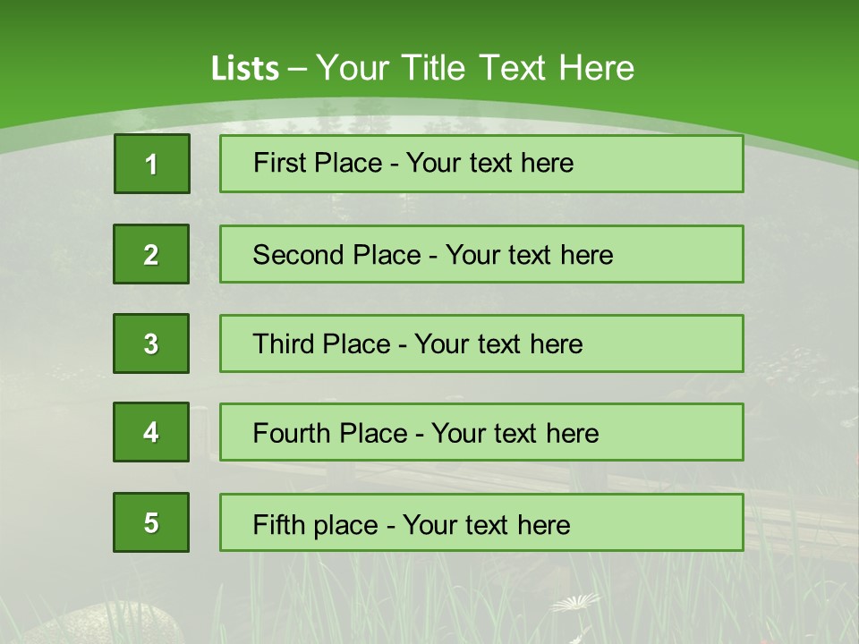 Kolorowy Stokrotka Chmura PowerPoint Template