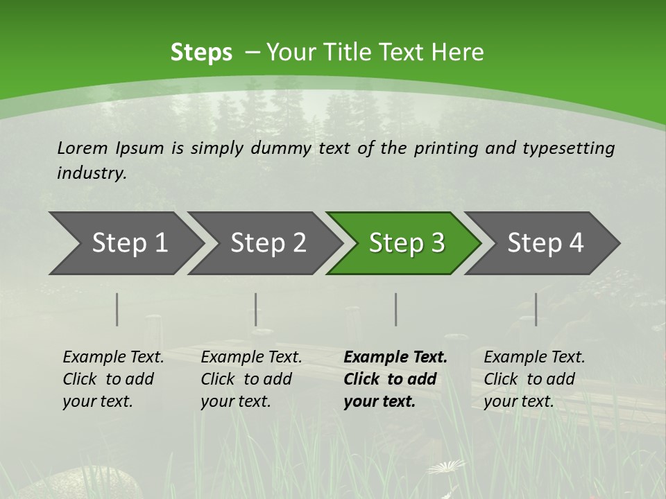 Kolorowy Stokrotka Chmura PowerPoint Template