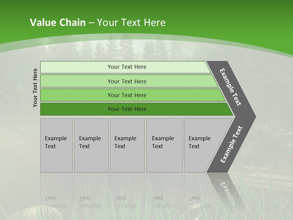 Kolorowy Stokrotka Chmura PowerPoint Template