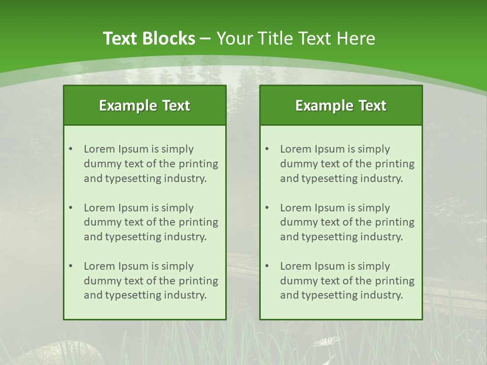 Kolorowy Stokrotka Chmura PowerPoint Template