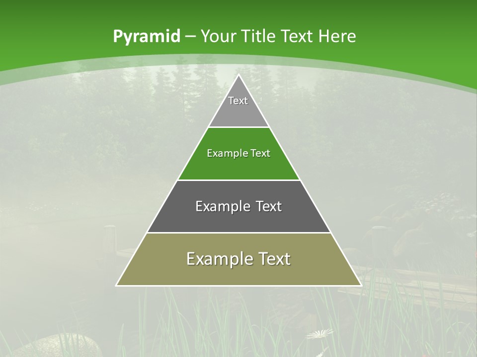 Kolorowy Stokrotka Chmura PowerPoint Template