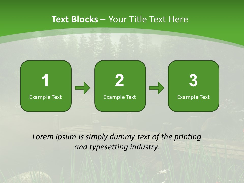 Kolorowy Stokrotka Chmura PowerPoint Template