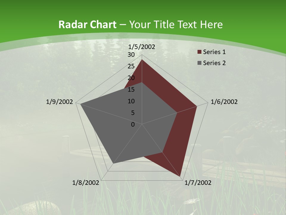 Kolorowy Stokrotka Chmura PowerPoint Template