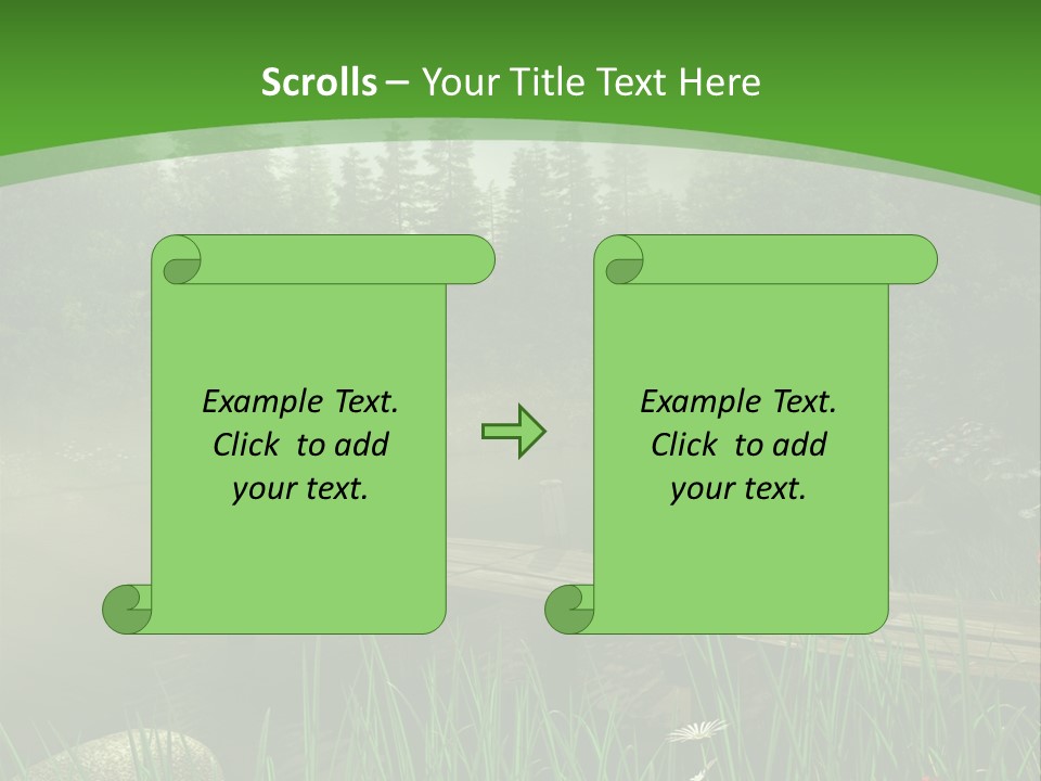 Kolorowy Stokrotka Chmura PowerPoint Template