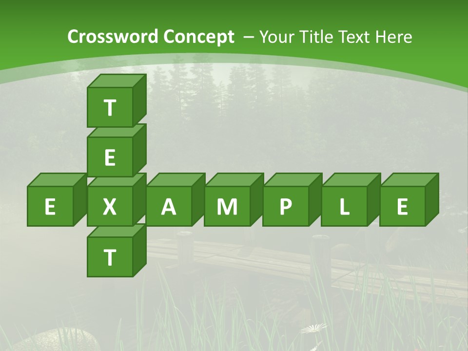 Kolorowy Stokrotka Chmura PowerPoint Template