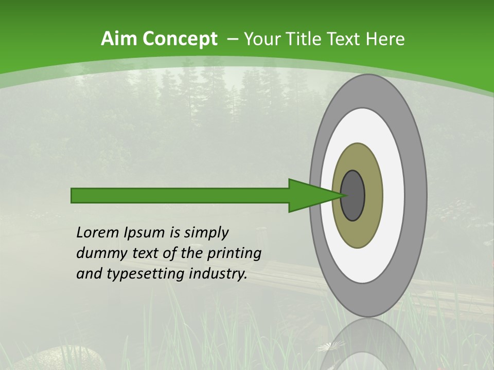 Kolorowy Stokrotka Chmura PowerPoint Template