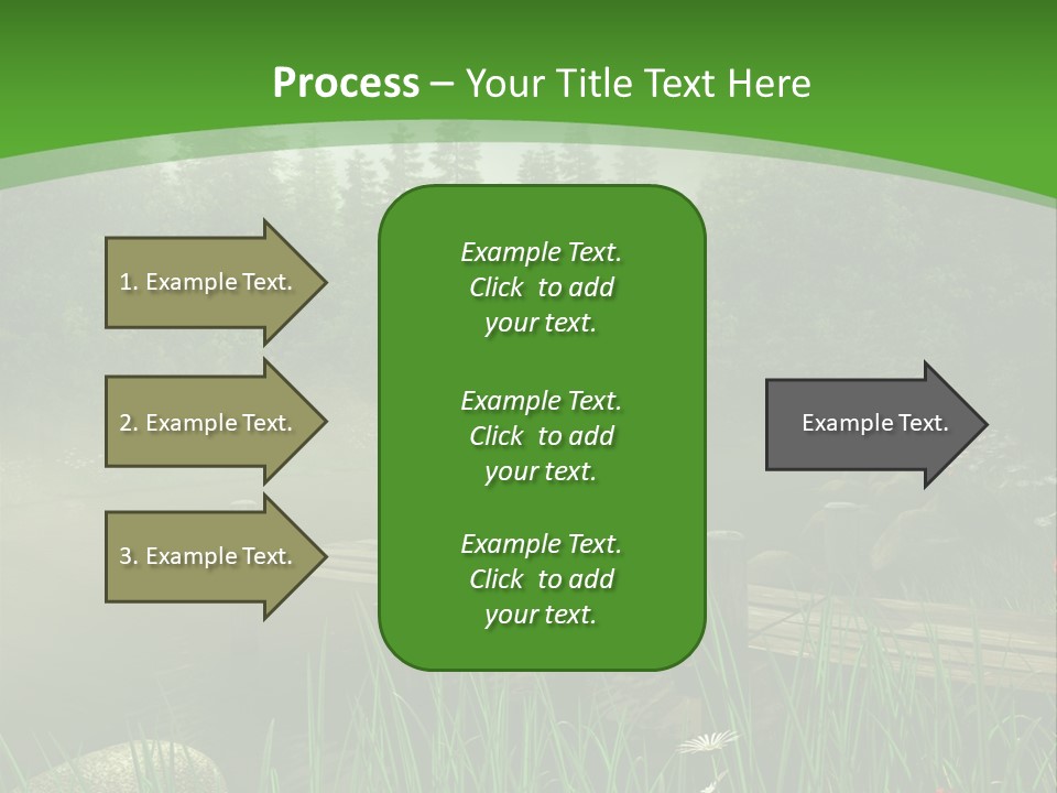 Kolorowy Stokrotka Chmura PowerPoint Template
