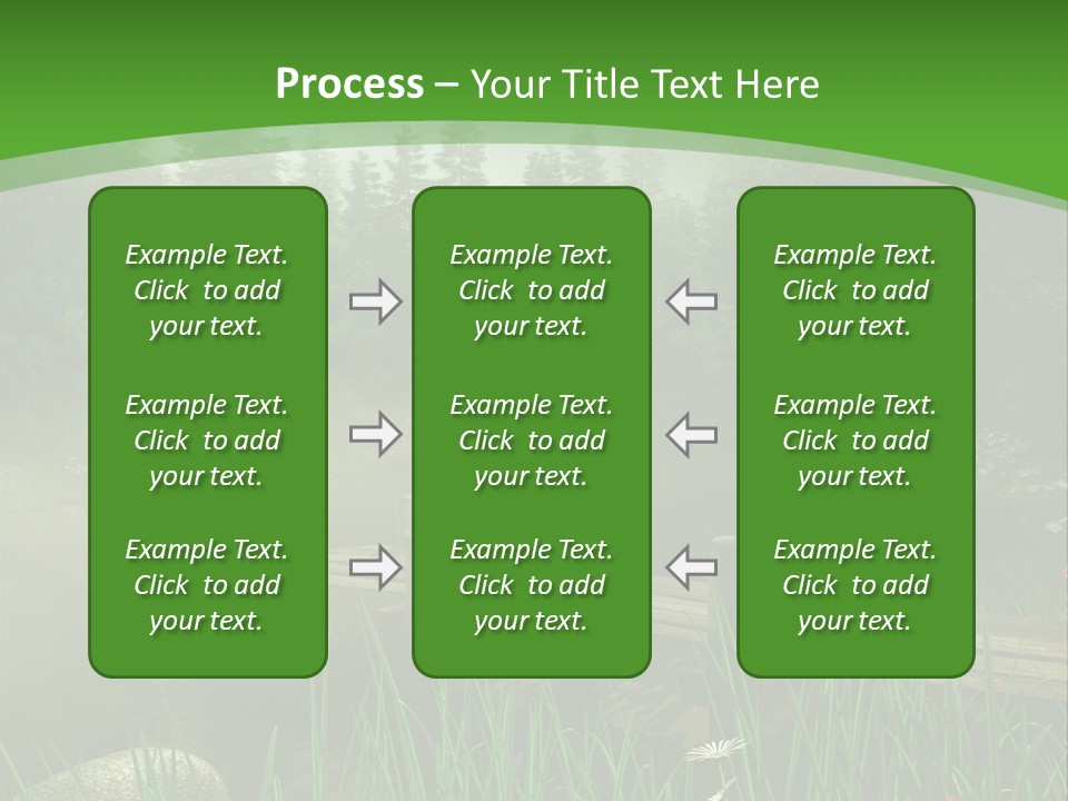 Kolorowy Stokrotka Chmura PowerPoint Template