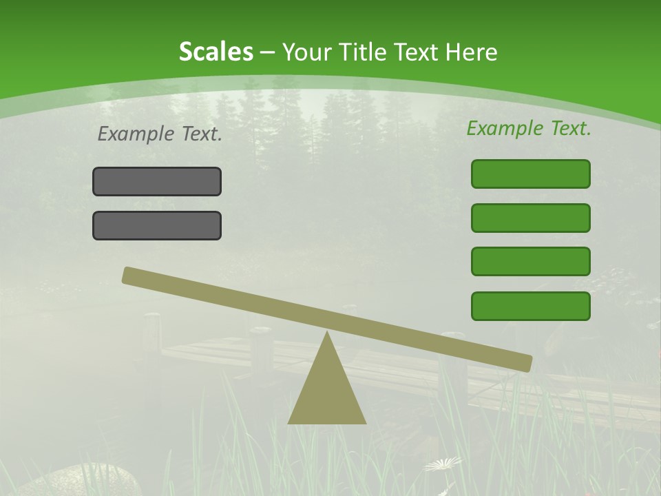 Kolorowy Stokrotka Chmura PowerPoint Template