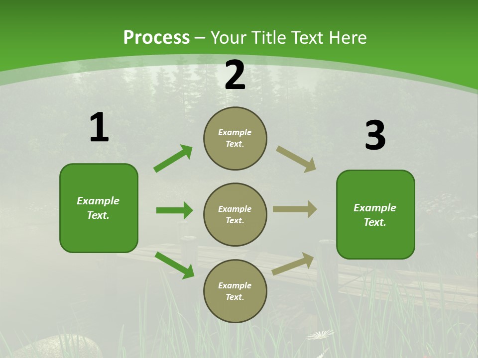 Kolorowy Stokrotka Chmura PowerPoint Template