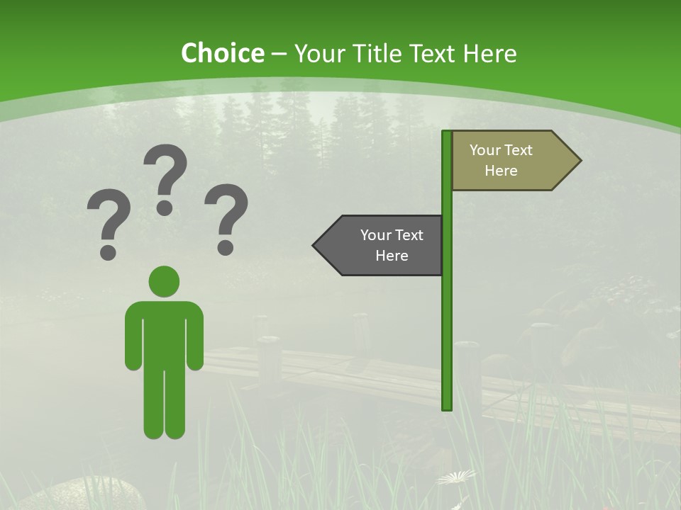 Kolorowy Stokrotka Chmura PowerPoint Template