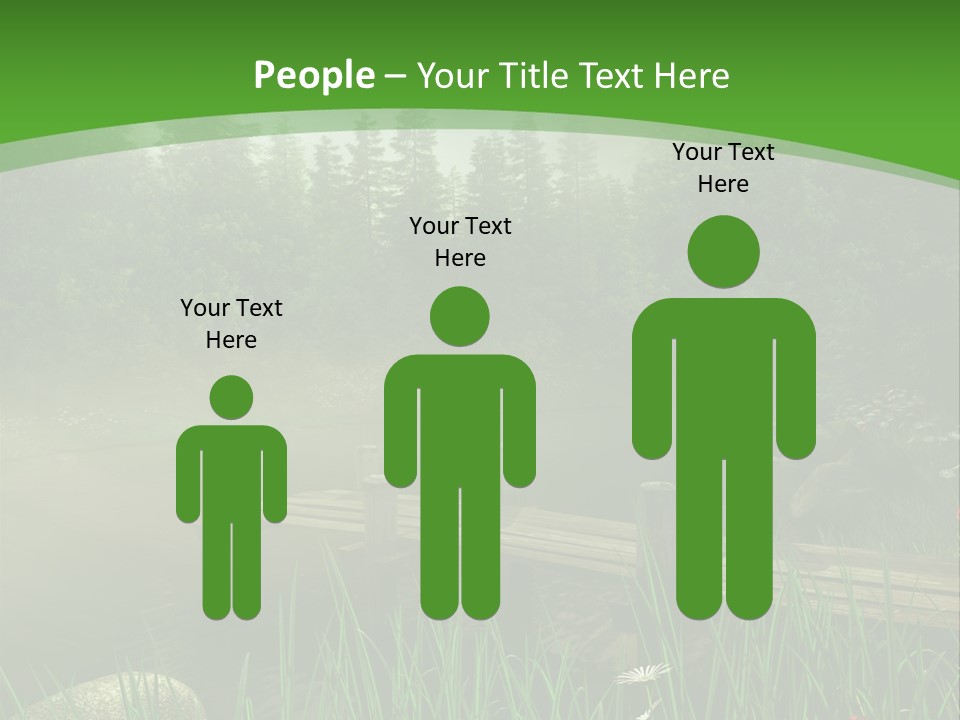 Kolorowy Stokrotka Chmura PowerPoint Template