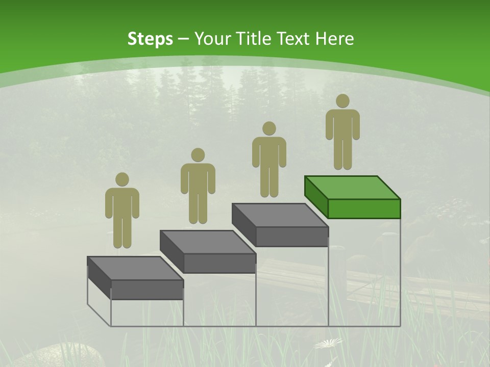 Kolorowy Stokrotka Chmura PowerPoint Template