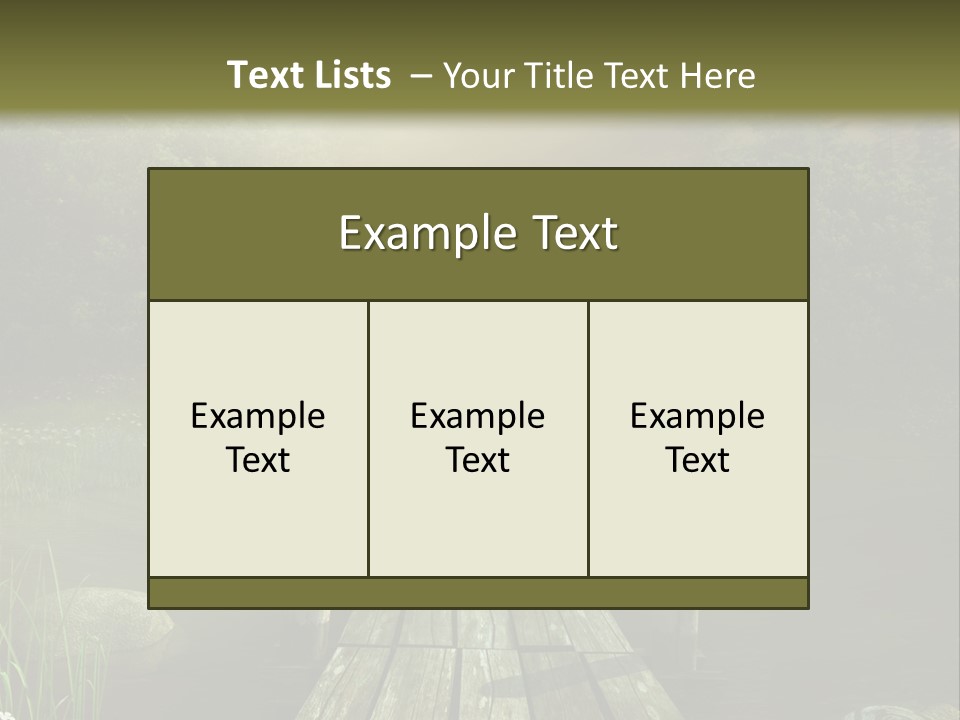 Pejza Kolorowy Most PowerPoint Template