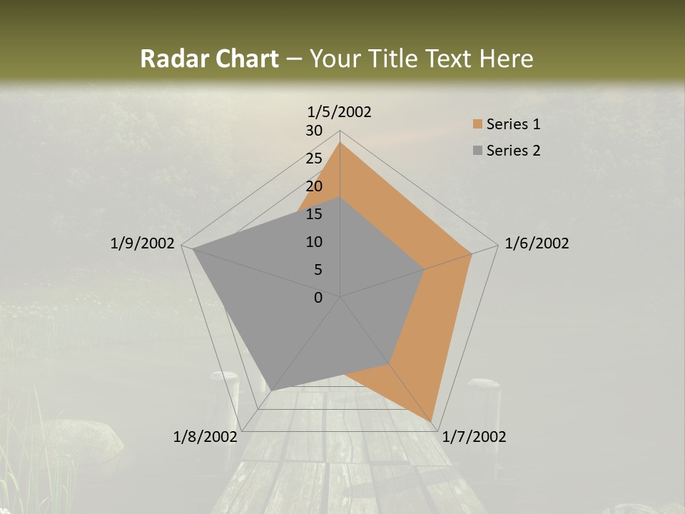 Pejza Kolorowy Most PowerPoint Template