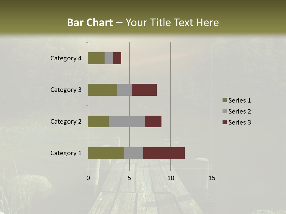 Pejza Kolorowy Most PowerPoint Template