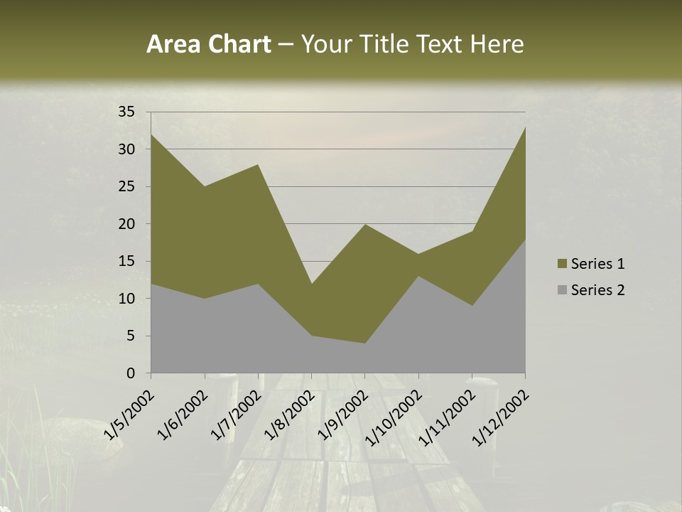 Pejza Kolorowy Most PowerPoint Template