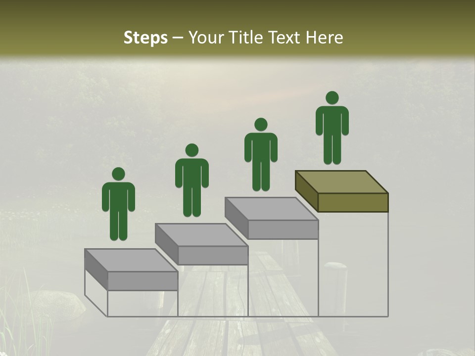 Pejza Kolorowy Most PowerPoint Template