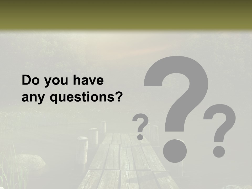 Pejza Kolorowy Most PowerPoint Template