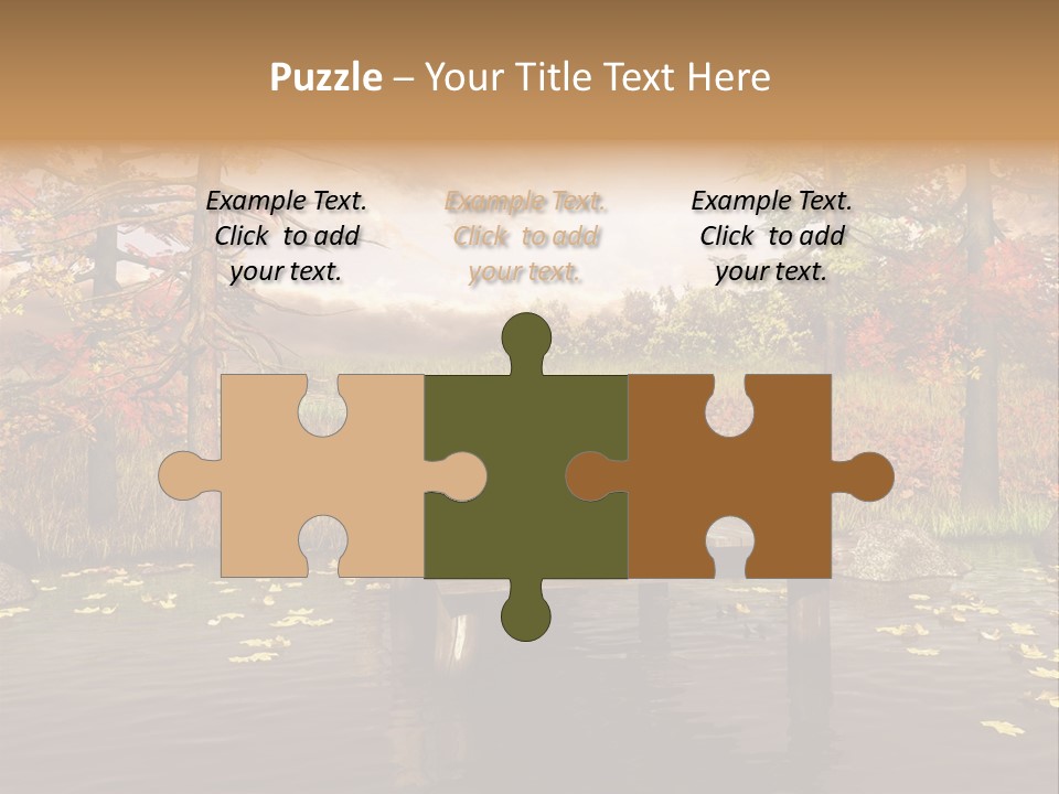 Czerwony Kolorowy Molo PowerPoint Template