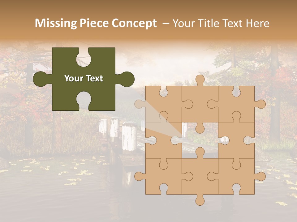 Czerwony Kolorowy Molo PowerPoint Template